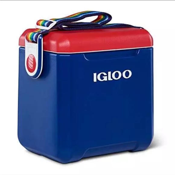 Retired/sold out IGLOO cooler with RAINBOW strap RARE FIND!!! 🌈 - Picture 3 of 10